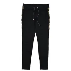 リサウンドクロージング 迷彩　カモフラ スラッシュラインパンツ スウェットパンツ スキニーパンツ メンズ S 中古