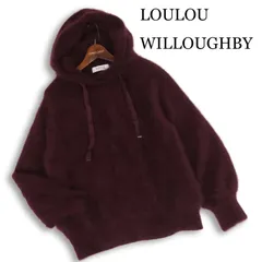 LOULOU WILLOUGHBY ふわふわラクーンフーディ　モカ LOULOU WILLOUGHBY ふわふわラクーンフーディ モカ - メルカリ