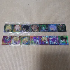 ドラゴンボール 超戦士シールウエハース超 激突の戦士たち １４枚