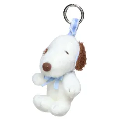 スヌーピー マスコット カラビナマスコット ブルーリボン ピーナッツ ナカジマ ミニぬいぐるみ キャラクター グッズ 