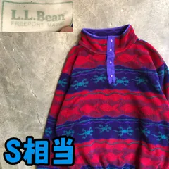 T7281 L.L.Bean フリースジャケット　スナップT 古着