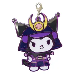 【メール便】クロミ キーホルダー キラキラメタルチャーム 将軍シリーズ 武将 サンリオ エスケイジャパン プレゼント キャラクター グッズ 