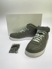 【中古品】NIKE ナイキ AIR FORCE 1 MID GRAY LAB 819677-001 エア フォース ミッド スニーカー メンズ シューズ 靴 【160-260106-em-27-min】