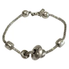 SWAROVSKI(スワロフスキー) ブレスレット - シルバー×クリア