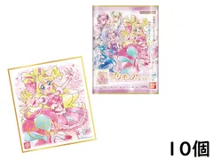 プリキュア 色紙ART7 10個 BOX 食玩