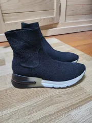 ASH（アッシュ） ブラック ニット ソックス スニーカー