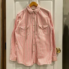 80s 90s OSH KOSH シャツ ストライプ アメリカ製 オシュコシュ
