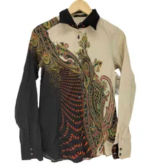 エトロ ETRO イタリア製 ペイズリーシャツ レディース JPN：40 