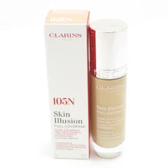 未使用 CLARINS クラランス スキン イリュージョン フルカバレッジ ファンデーション リキッドファンデーション 30ml 105 BM11720Bのサムネイル
