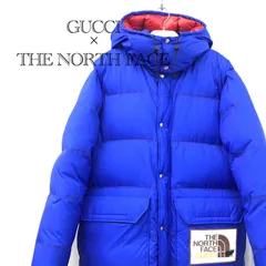 GUCCI×THE NORTH FACE  ダウンジャケット 663753 グッチ ノースフェイス アウター  L ブルー レッド ロゴプリント メンズ ファッションのサムネイル