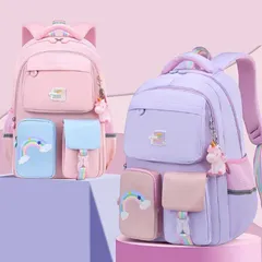 リュックサック リュック キッズ 女の子 レディース 小学生 高校生 低学年 高学年 スクールリュック 大容量 防水 撥水 おしゃれ かわいい 通勤 通学 軽量 バッグ