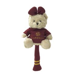 ST ANDREWS セントアンドリュース  ヘッドカバー ぬいぐるみ テディベア  ベージュ系 DR [240101565880] ゴルフウェア ストスト