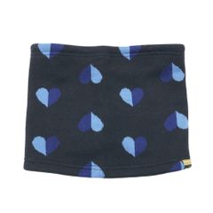 MARK&LONA マークアンドロナ  ネックウォーマー ハート柄 ネイビー系 FREE [240101591521] ゴルフウェア ストスト