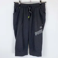 プーマ トレーニングウェア 3/4 ニットパンツ M グレー 591905 レディース PUMA 七分丈 カプリ フィットネス スポーツウェア