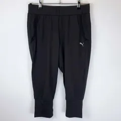 プーマ ワイルドシング 3/4パンツ S ブラック 516001 レディース PUMA 七分丈 カプリ フィットネス スポーツウェア
