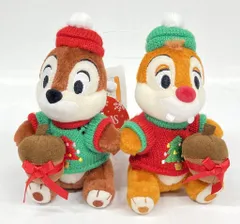 東京ディズニーリゾート ぬいぐるみバッジ CHRISTMAS FANTASY 2017 チップ&デール/Gifts Of Christmas 2017