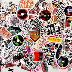 普通郵便送料無料】 ロックバンド ・ アーティスト ステッカー