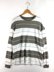 【中古品】COOTIE クーティー SUPIMA COTTON BORDER L/S TEE CTE-21S307 ボーダー Tシャツ 長袖Tシャツ 【142-260106-na-19-tag】