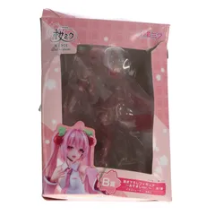 B賞 桜ミク〜2nd season〜 描き下ろしフィギュア〜おすましver.〜 タイトーくじ本舗 桜ミク 2nd season キャラクター・ボーカル・シリーズ01 初音ミク プライズ タイトー