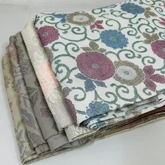 大島紬 着物 正絹 5着 着物まとめ売り リメイク材料 m-799