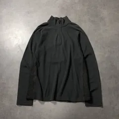 GQ4500◇Polo by Ralph Lauren : ニット切替 ハーフジップコットンシャツ◇L◇グレー系 ポロ ラルフローレン ニット