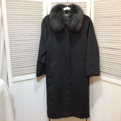 星*様 UNDERCOVER ラビットファー付きウールコート - メルカリ