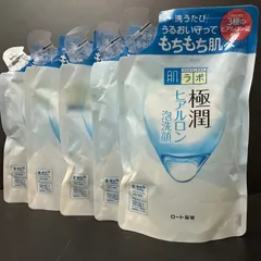 肌ラボ 極潤ヒアルロ泡洗顔 詰め替え 5個セット