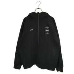 F.C.Real Bristol エフシーレアルブリストル 25SS PDK HOODED JACKET ジップアップ パーカー ジャケット FCRB-250031 XL ブラック メンズ