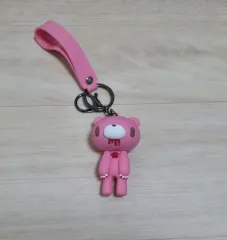 グルーミーベア ピンク キーホルダー
