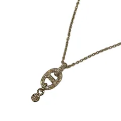 エルメス HERMES シェーヌダンクルアンシェネネックレス ホワイトゴールド K18ホワイトゴールド ダイヤモンド ジュエリー