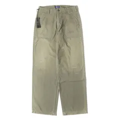 【新品】WIND AND SEA ウィンダンシー パンツ オリーブ サイズ:L | 24AW ダメージリペア加工 バックサテン ベイカーパンツ (USED BAKER PANT) | ボトムス ズボン【メンズ】のサムネイル