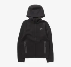 ナイキ テックフリース フーディー ジップアップ ブラック 新モデル