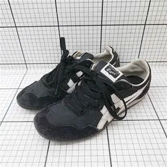 ◇ Θ オニツカタイガー Onitsuka Tiger メキシコ66 1183B400 ブラック系 スニーカー レディース 24.0cm E  【1512010001506】