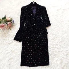 【未使用級✨】ポールスミス　パンツスーツ上下　裏地花柄　1B　ドット柄　黒 2026年最新】Paul Smith レディース ビジネス パンツスーツ上下の人気