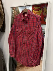 EDWIN(エドウイン) SANFORIZED コットン フランネル チェック シャツ