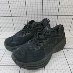 ◇ Θ ホカオネオネ HOKA ONE ONE ボンダイ8 M BONDI 8 ブラック系 メンズ 27.5cm E  【1512010002633】