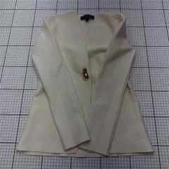 ◇ ⊇ ザラ ZARA ジャケット アイボリー系 レディース Mサイズ E  【1512010006860】