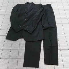 ◇ ⊇ コムサイズム COMME CA ISM スーツセットアップ ブラック系 Sサイズ メンズ E  【1512010006808】