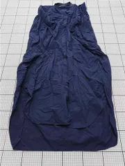 ◇ ⊂ ワンピース ミズイロインド mizuiro ind コットンロングワンピース ネイビー レディース E  【1512010007171】