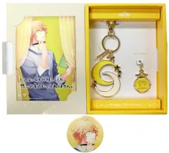 【中古】キーホルダー・マスコット(キャラクター) 四ノ宮那月 バースデーキーリング＆チャームセット 「うたの☆プリンスさまっ♪」 ブロッコリーオフィシャルストア限定