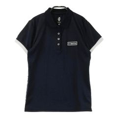 サイズ：0 V12 ヴィトゥエルヴ 2023年モデル 半袖ポロシャツ  ブラック系 [240101591137] ゴルフウェア レディース ストスト