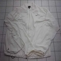 ◇ Θ ナイキ Nike DRI-FIT ホワイト系 ジャケット メンズ Lサイズ E  【1512010010348】