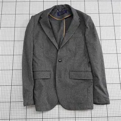 ◇ Θ nano universe ナノユニバース テーラードジャケット グレー系 Sサイズ レディース E  【1512010010218】