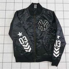 ◇ ⊇ マジェスティック Majestic ニューヨークヤンキース スタジャン ブラック系 メンズ M E  【1512010010195】