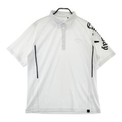 サイズ：3L CALLAWAY キャロウェイ  半袖ポロシャツ  ホワイト系 [240101593115] ゴルフウェア メンズ ストスト