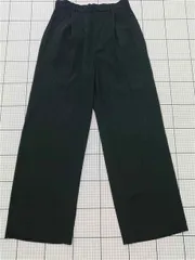 ◇ Θ スピックアンドスパン Spick & Span センタープレスパンツ ブラック系 36 レディース E  【1512010010997】