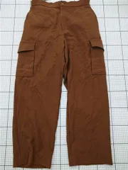 ◇ Θ ナノ・ユニバース nano・universe カーゴパンツ ブラウン系 Lサイズ メンズ E  【1512010010980】