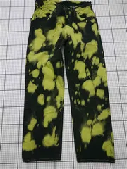 ◇ Θ リベア バイ ジョンブル rebear by Johnbull X1011 タイダイデニムパンツ メンズ Mサイズ ブラック系 E  【1512010011055】