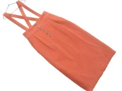 nano universe ナノユニバース タイト ジャンパー スカート size38/茶 ■■ レディース