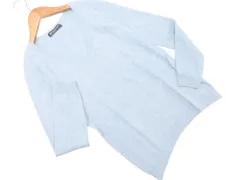 BEAUTY & YOUTH ビューティ&ユース ユナイテッドアローズ ウール混 Vネック ニット セーター サックス ◇■ レディース